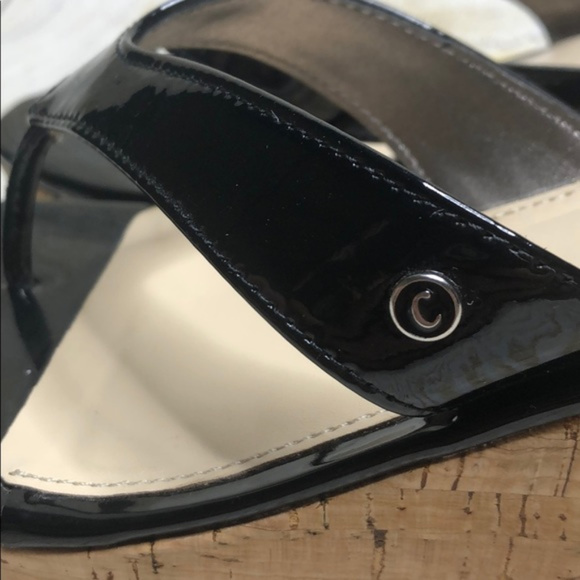 Circus by Sam Edelman Raquel Patent Cork Wedge - Picture 3 of 7